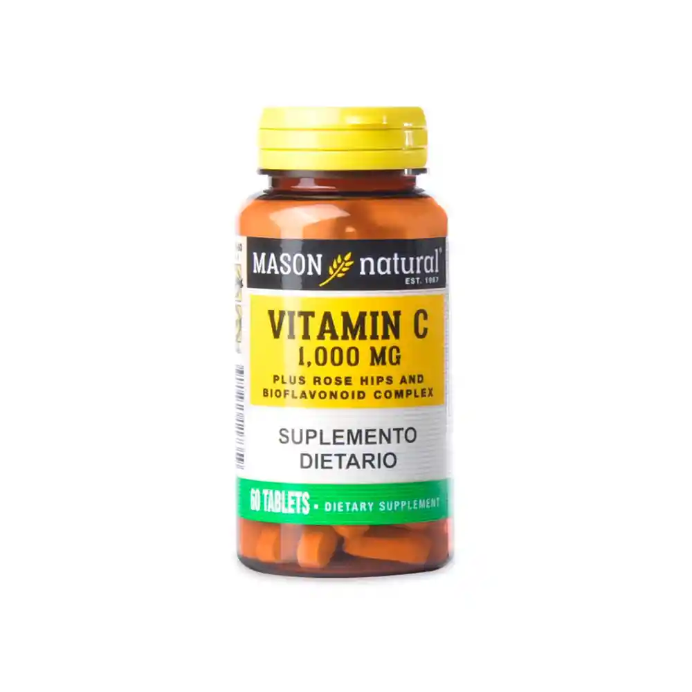 Mason Natural Vitamina C 1000Mg Mason Natural X 60 Tabletas