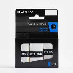 Artengo Overgrips Para Raqueta de Tenis Confort Blanco