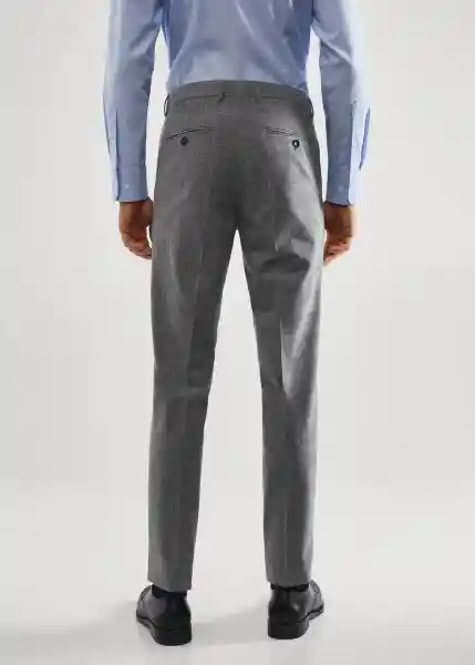 Pantalón Brasilia Gris Claro Vigoré Talla 44 Hombre Mango