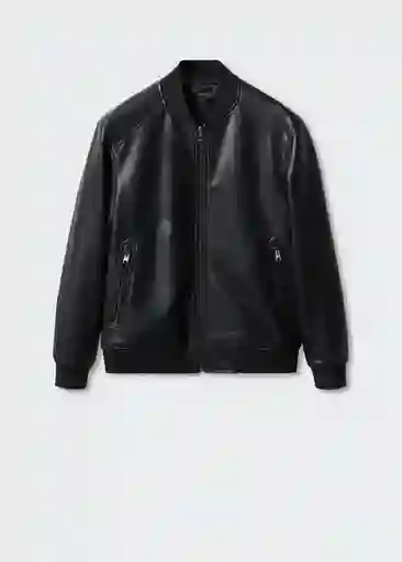 Chaqueta Pla2-I Negro Talla L Hombre Mango