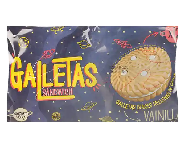 Galleta Sandwich Vainilla