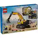 Lego Set de Construcción Excavadora de Obra Amarilla