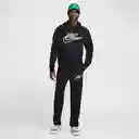 Nike Pantalón Club bb oh Lifestyle Para Hombre Negro Talla XL