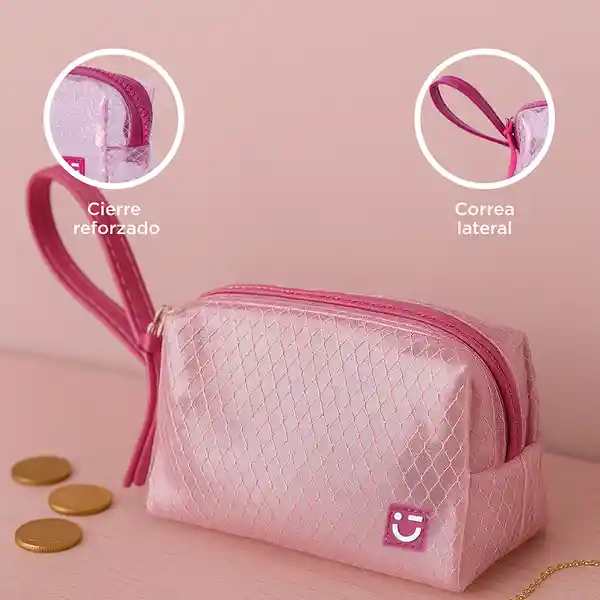 Monedero Color Púrpura Miniso