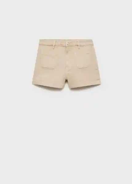 Short Clea Arena Talla 38 Mujer Mango