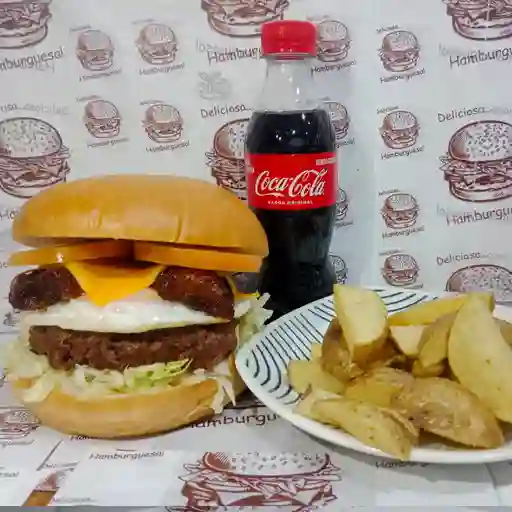 Combo burger de mi tierra