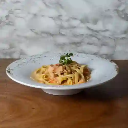 Pasta con Salmón