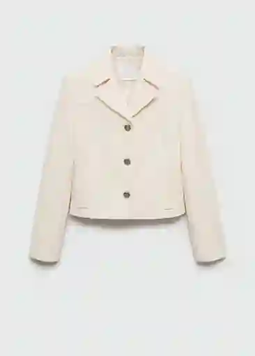 Chaqueta Jane Crudo Talla S Mujer Mango