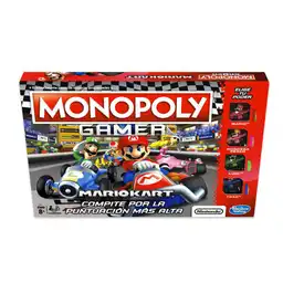 Monopoly Juego de Mesa Gamer Mario Kart