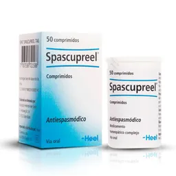 Spascupreel Antiespasmódico Homeopático Comprimidos