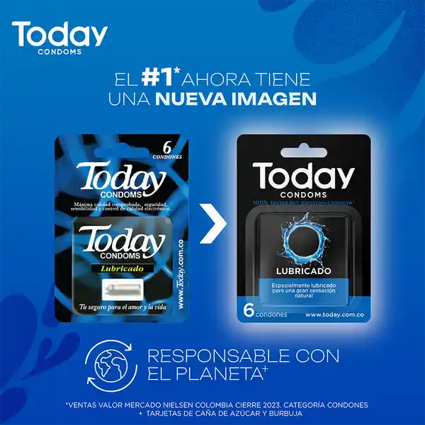 Today Condón Lubricado