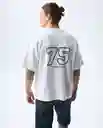 Camiseta Hombre Blanco Talla XL 841G020_BLA110601 Americanino