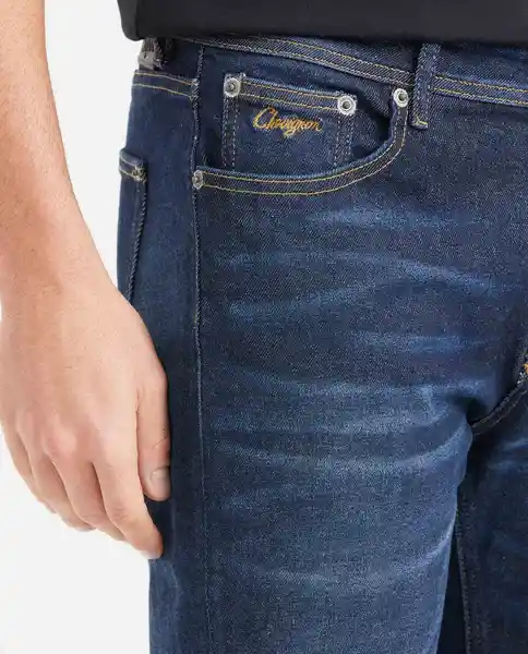 Jean Straight Fit Morrison Azul Clásico Talla 34 / 32 Chevignon