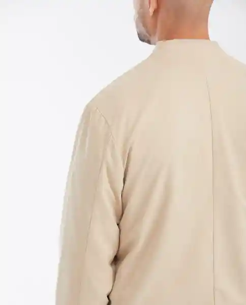 Chaqueta Basic Bomber Beige Arcilla Medio Talla L Chevignon