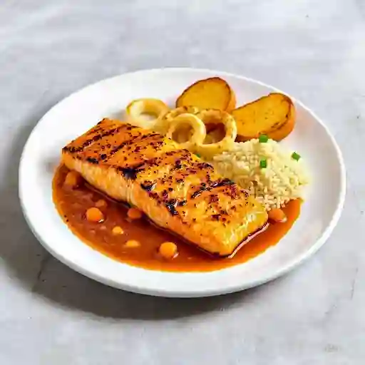 Salmon Al Ajillo