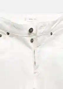 Jean Sfitw Blanco Talla 20 Teen Niños Mango