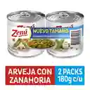 Zenú Arveja con Zanahoria