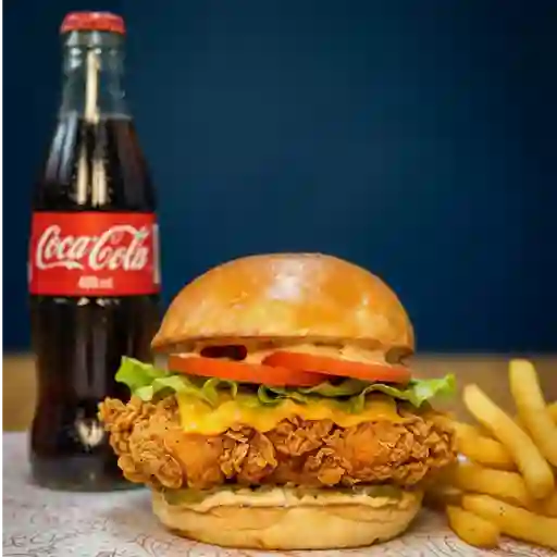 Combo chicken sandwich