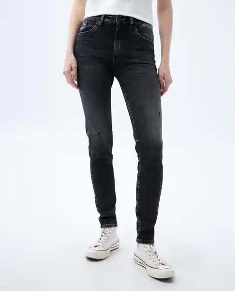 Jean Mujer Negro Talla 12 332F503 Americanino