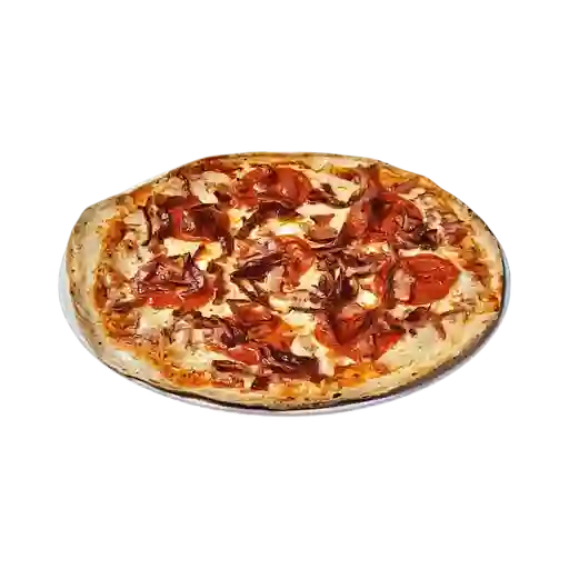Pizza Cebolla Tocineta Pepperoni