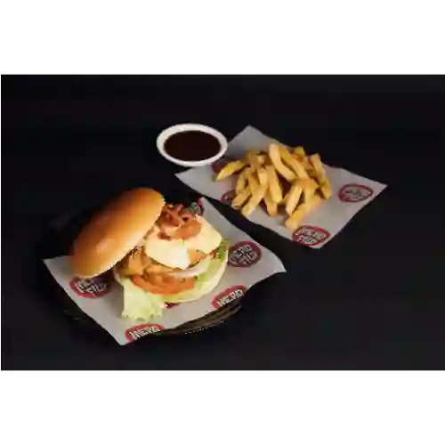 la Pechugona con Papas