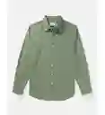 Camisa Hombre Color Verde Talla SMALL American Eagle