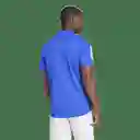 Adidas Camiseta Polo Club 3str Hombre Azul Talla S Ref: IZ3220