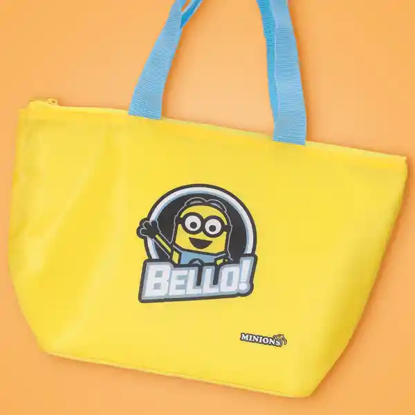 Lonchera Minions Bello Amarillo Miniso