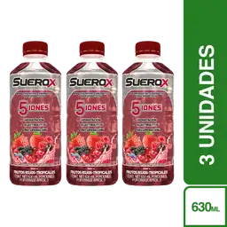 3 x Suerox Frutos Rojos