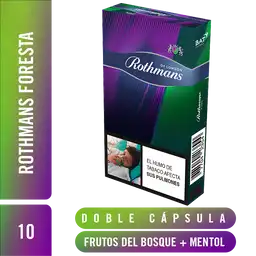 Cigarrillo Rothmans Foresta 10'S