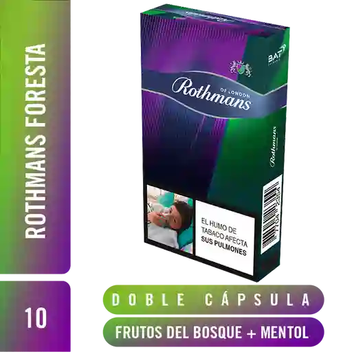 Cigarrillo Rothmans Foresta 10'S