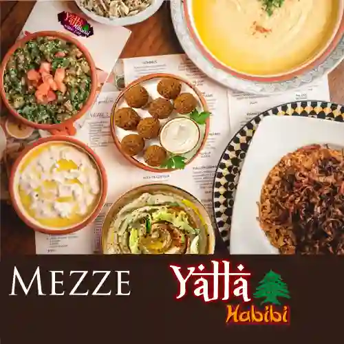 Mezze para Dos Vegetariano