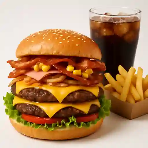 Especial tosha burger - combo