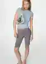 Pantalón Cobi Gris Talla XS Mujer Mango