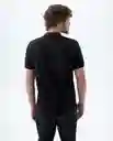 Camiseta Hombre Negro Talla XL 800G003_NEG194007 Americanino