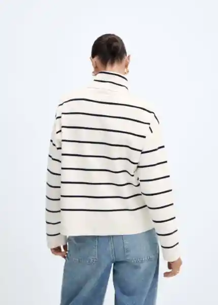 Jersey Estribor Navy Talla M Mujer Mango