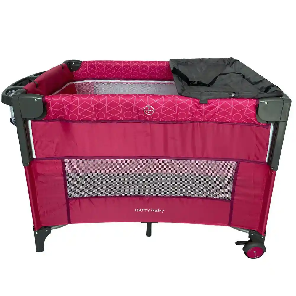 Happybaby Cuna Corral Winter Rosa