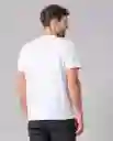 Camiseta Hombre Blanco 0 Claro Talla XXL 34435 Rifle