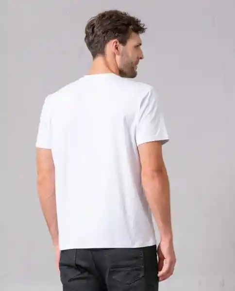 Camiseta Hombre Blanco 0 Claro Talla XXL 34435 Rifle