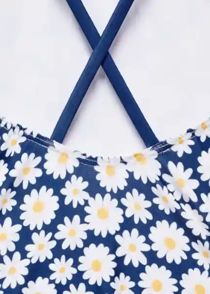 Vestido Bañador Margab Navy Talla 51 Niña Mango