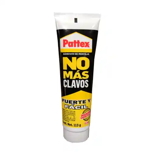 Pattex Adhesivo de Montaje no Mas Clavos 113 g