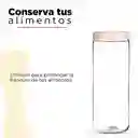 Miniso Contenedor Sellado Rosa 1600 mL