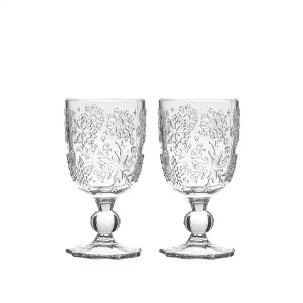 Set Copa Snowflake Ambiente Gourmet