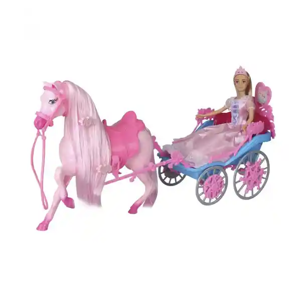 Kids'n Play Carruaje Princesa Con Muñeca