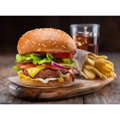 Combo Hamburguesa Bacon Meat 160 G