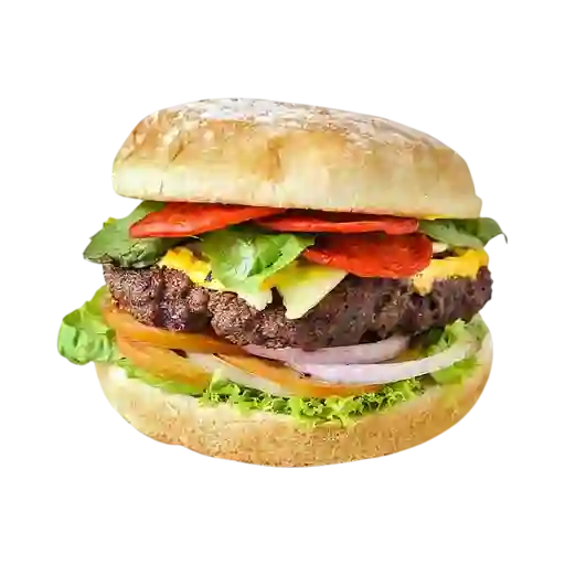 Hamburguesa Italian City en Combo