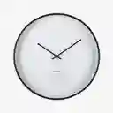 Present Time Reloj de Pared Con Mecanismo Silencioso Ayuno Negro