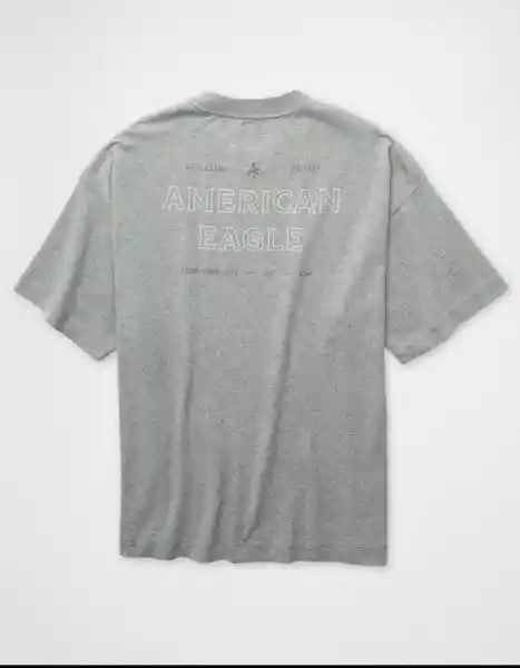 Camiseta Hombre Gris Talla MEDIUM 4887012 American Eagle