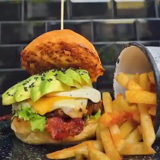 Hamburguesa jack y palta
