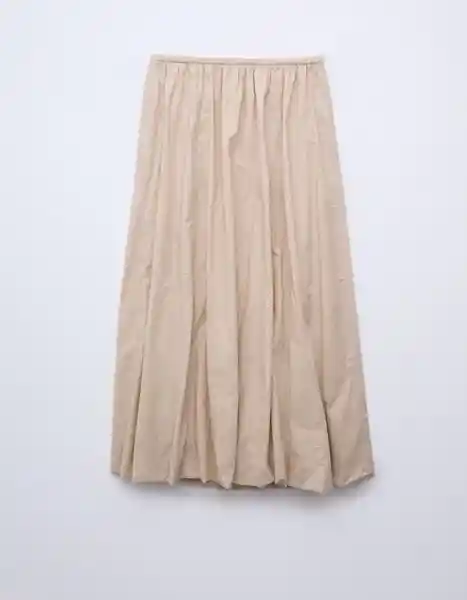 Falda Mujer Beige Talla: LARGE 5116676 American Eagle